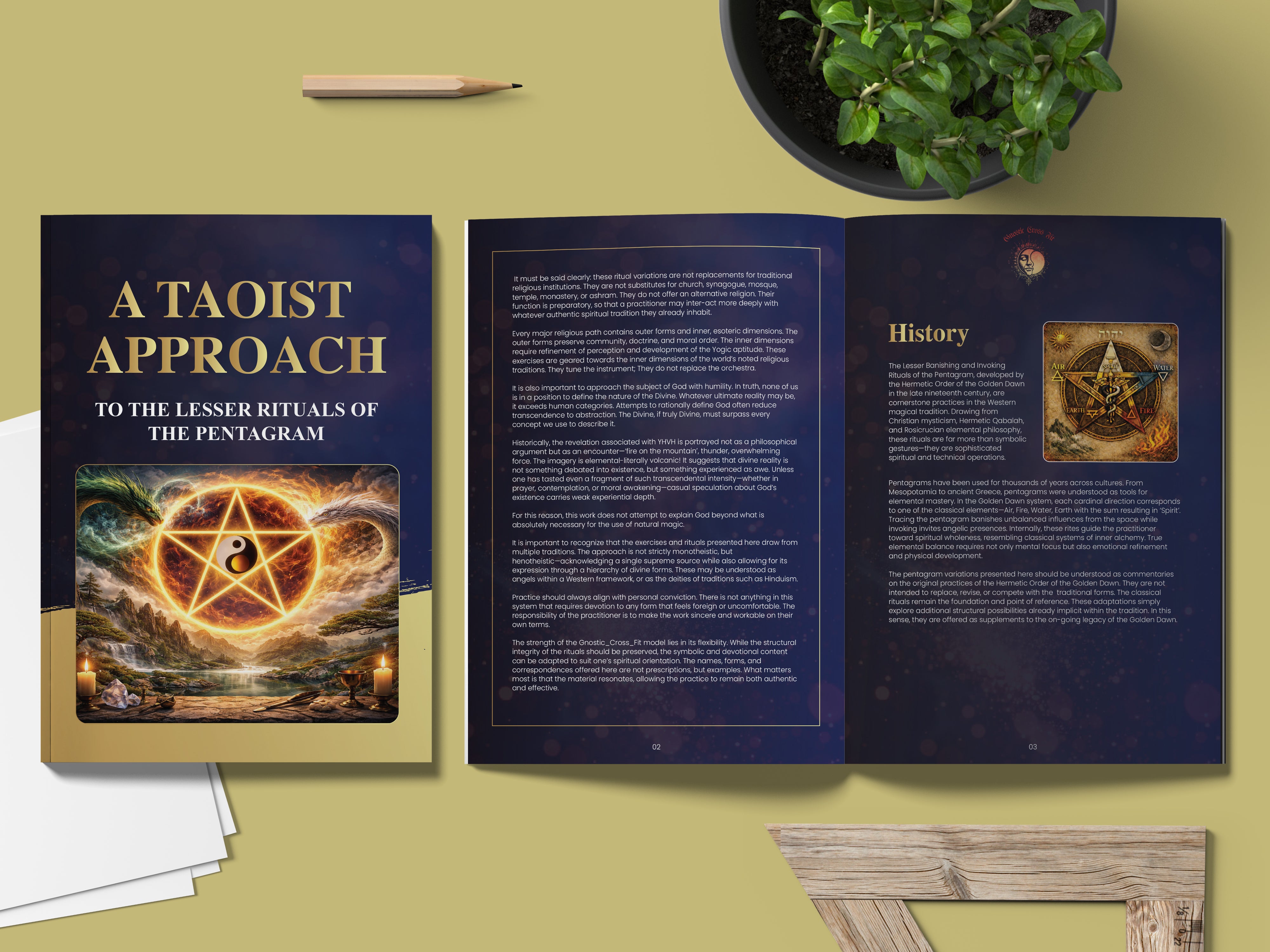 A Taoist Approach to the Lesser Pentagram Rituals